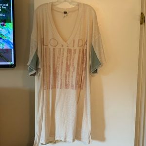 Free People Miami Beach long T 🏝️